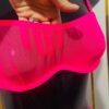 CONJUNTO ROSA NEON TULE - TAMANHO G - Imagem 4