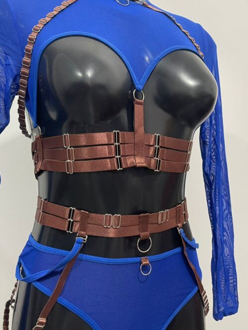 Conjunto em tule com bolero - P