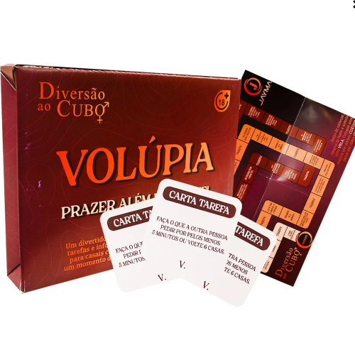 Volúpia Jogo Prazer Além do Toque Diversão