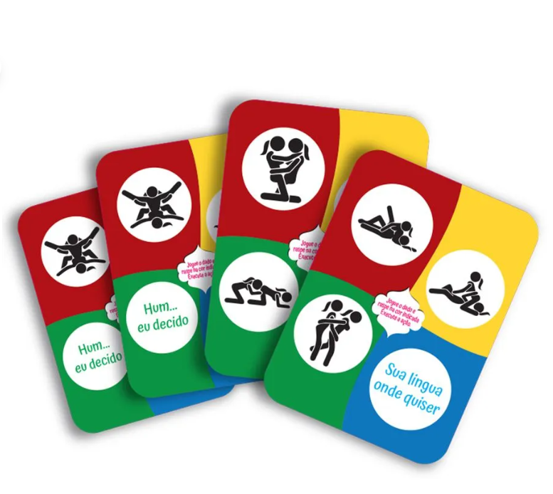 Jogo de Dado e Raspadinha Kama Sutra Lésbica - Imagem 4